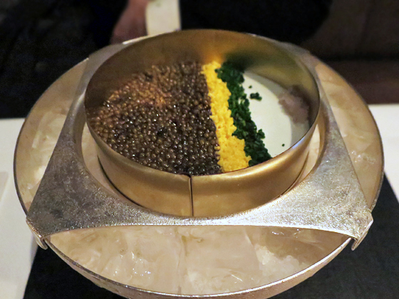 Caviar Panna Cotta