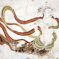 甘肅省瓜州縣榆林窟乾闥婆壁畫

