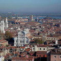 在鐘樓俯瞰威尼斯