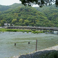 京都嵐山~渡月橋山水景致