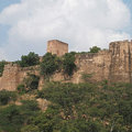 新德里車上拍攝的城堡3