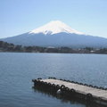 河口湖環湖步道觀賞富士山1