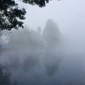 清晨的金麟湖