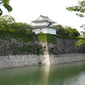大阪城之城牆的護城河9