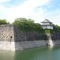 大阪城之城牆的護城河7