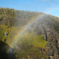 紐西蘭薄煎餅岩石~彩虹1