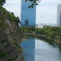 大阪城之城牆的護城河6