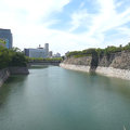 大阪城之城牆的護城河4