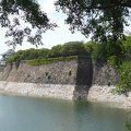 大阪城之城牆的護城河3