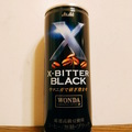 Asahi WONDA．X-BITTER BLACK