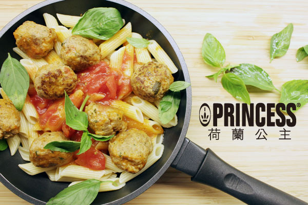 紅醬肉丸筆管麵