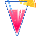 粉色三角杯
