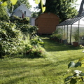 我的溫室和菜園。