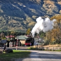 旅遊 -- 紐西蘭南島(04)-  Alexandra 小鎮沿途風光及The Kingston Flyer蒸汽火車站