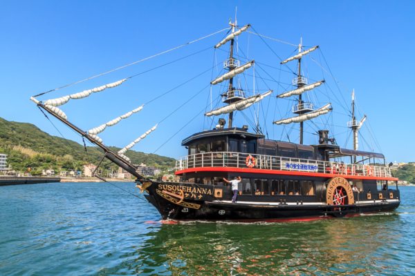 日本東京旅遊首選！伊豆半島的山城溫泉會館，為日本伊豆頗具盛名百年日本溫泉旅宿