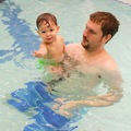 Raymond_swimming