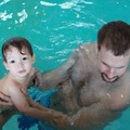 Raymond_swimming