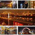 台北饒河夜市彩虹橋