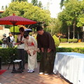 日本抹茶道在赤崁樓的午后