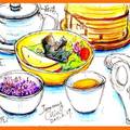 彩繪生活(6)美味的普洱牛肉飯套餐