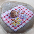 我的石頭畫 / 下午茶