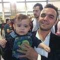 德黑蘭機場偶遇的父子
