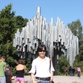 為紀念芬蘭最具代表的作曲家西貝流士而設立的西貝流士公園．
