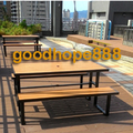 悠遊市社區-S43A17塑木野餐桌椅組-8-s