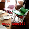 百桂南陽人文景觀餐廳-AR-097(098)動物造型粉彩實木兒童寶寶餐桌椅4-S