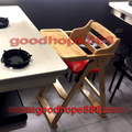 XinChen_studio案例實照-親子兒童高腳餐桌椅