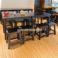 Xinchen_studio餐廳案例-實木金沙餐廳桌椅