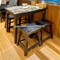 Xinchen_studio餐廳案例-實木金沙餐廳桌椅