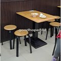 Xinchen_studio餐廳案例-鐵木工業風餐廳桌椅