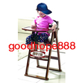 AR-352A餐廳-實木(兒童.寶寶.兒童.小孩)高腳餐桌椅(折合)-深色
