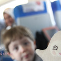 高速火車遇可愛土耳其小男孩2