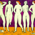 五裸女