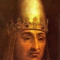 被但丁(Dante)置於第八層地獄的教宗波尼法爵八世畫像