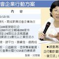 2014年09月05日 工商時報記者呂雪彗／台北報導
社會企業元年正式啟動！行政院會昨（4）日通過社會企業行動方案，經濟部將以創櫃板，結合公益創投等四管齊下為社企籌資，兩年內育成新創社企至少100家。
