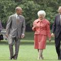1991 05 15  英女王夫妻拜訪美國白宮老布希夫婦