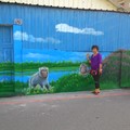 高雄壽山步道牆壁彩繪