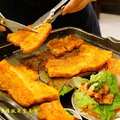 竹北美食【大醬韓式料理】韓國金先生的辣烤五花肉．干烹雞．起司拉麵炒年糕．韓國美食道地好吃