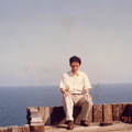 元弘在海邊(鼻頭角)1991
