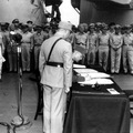 Hsu Yung-Ch'ang signing the surrender document