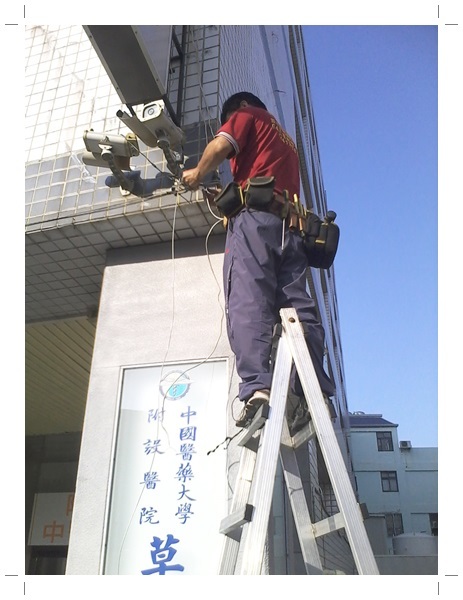 南投縣草屯鎮醫院監視器安裝工程,中部監視器,台中監視器安裝,台中監視器價格,苗栗監視器公司,南投監視器價格,AHD 960P半球形紅外線彩色攝影機