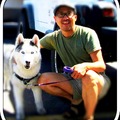 Flagstaff AZ with healthy Husky, March 2015