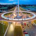 Suspended Bike Roundabout in the Netherlands