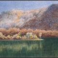 1870-1911生於東京，原習油畫，
加入明治美術會、太平洋畫會逐漸對水彩畫產生興趣，
再加上認識三宅克己，逐漸走上水彩畫家之路。
細心堆疊的纖細筆觸為其獨特畫風
