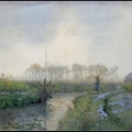 雨後有少年的風景 吉田博 1903