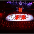 舞台上有台灣舞獅,熱鬧喜氣
迎接籌備了將近兩年的世大運