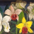 蘭花 1950油畫 印象畫廊收藏
